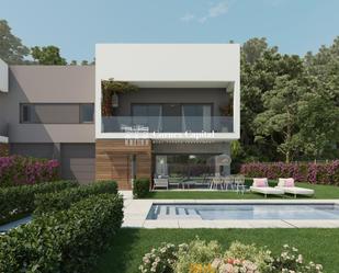 Garden of Single-family semi-detached for sale in La Roca del Vallès  with Air Conditioner, Heating and Private garden
