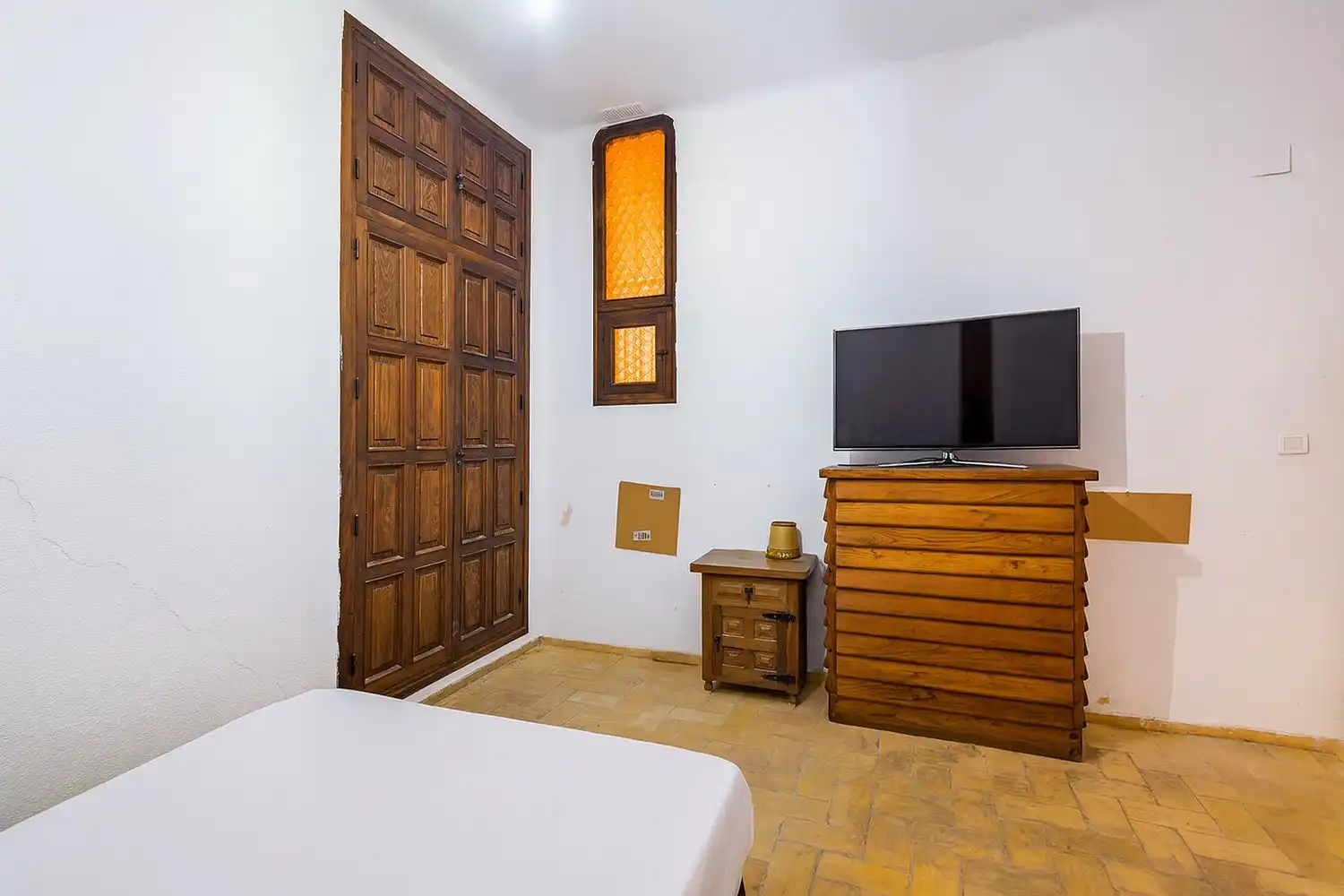 Schlafzimmer von Einfamilien-Reihenhaus zum Verkauf in Benidorm mit Klimaanlage, Terrasse und Abstellraum