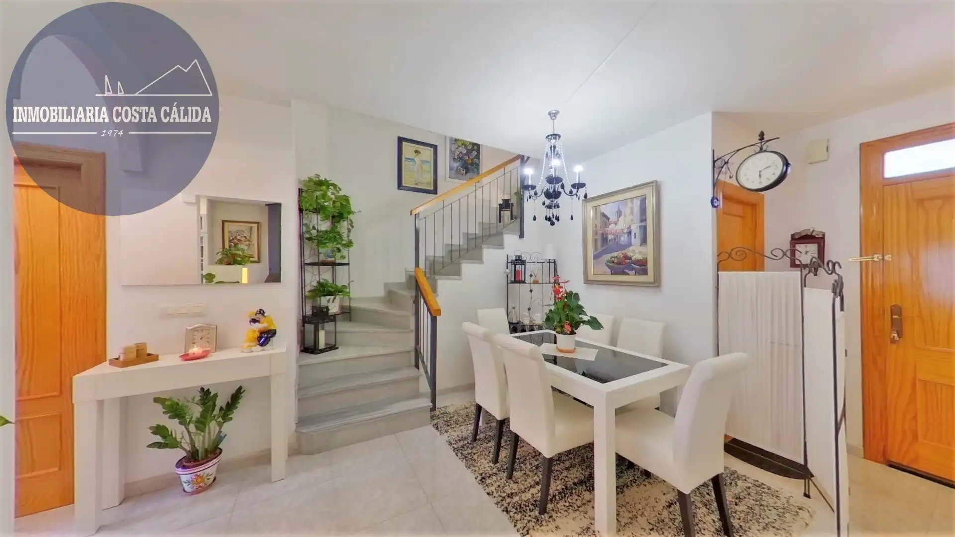 Comedor de Dúplex en venta en Águilas con Aire acondicionado, Calefacción y Jardín privado