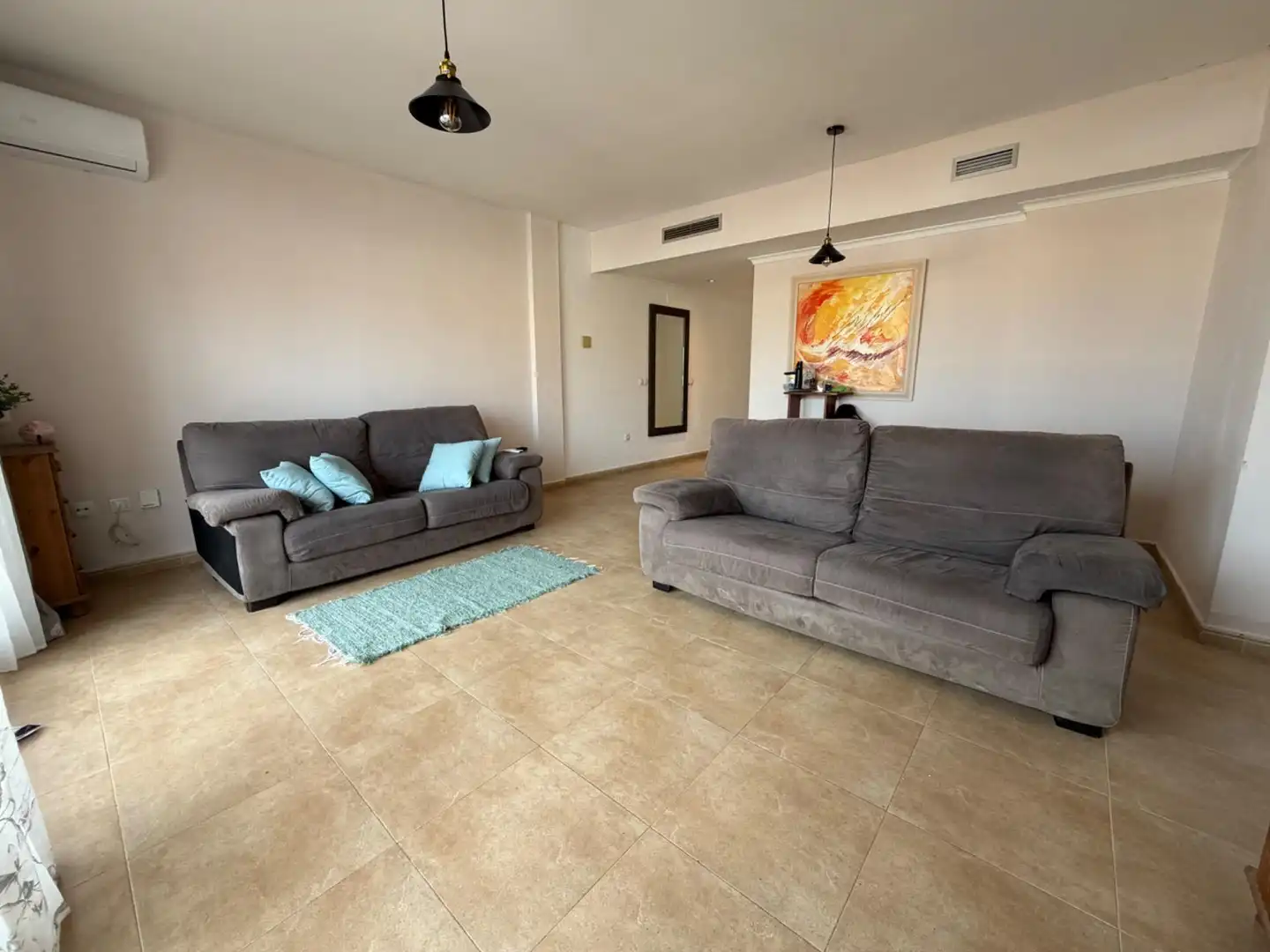 Living room of Flat for sale in Benaguasil  with Air Conditioner, Terrace and Storage room