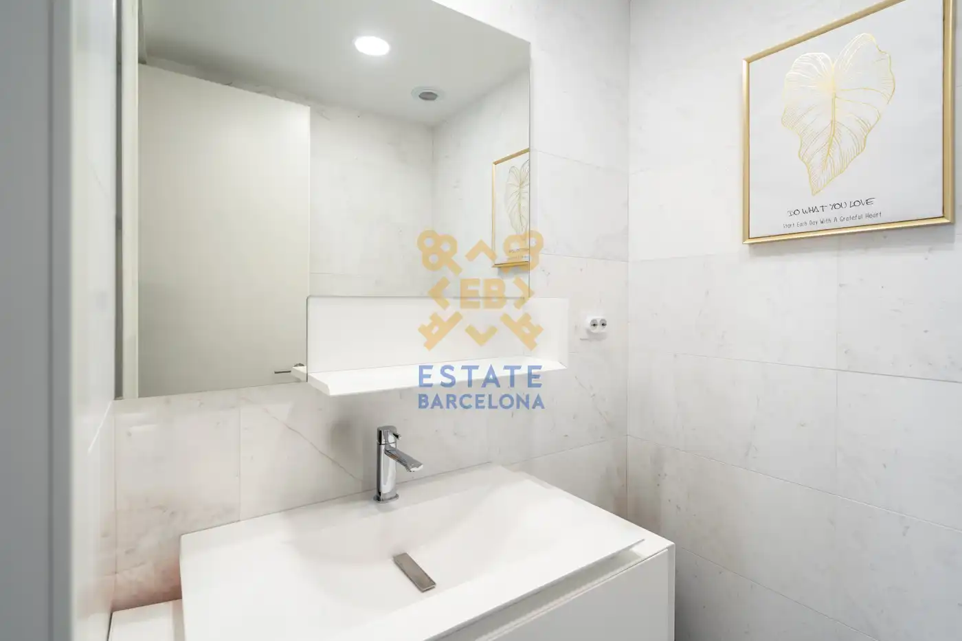 Badezimmer von Dachboden zum Verkauf in Valencia mit Klimaanlage, Heizung und Möbliert