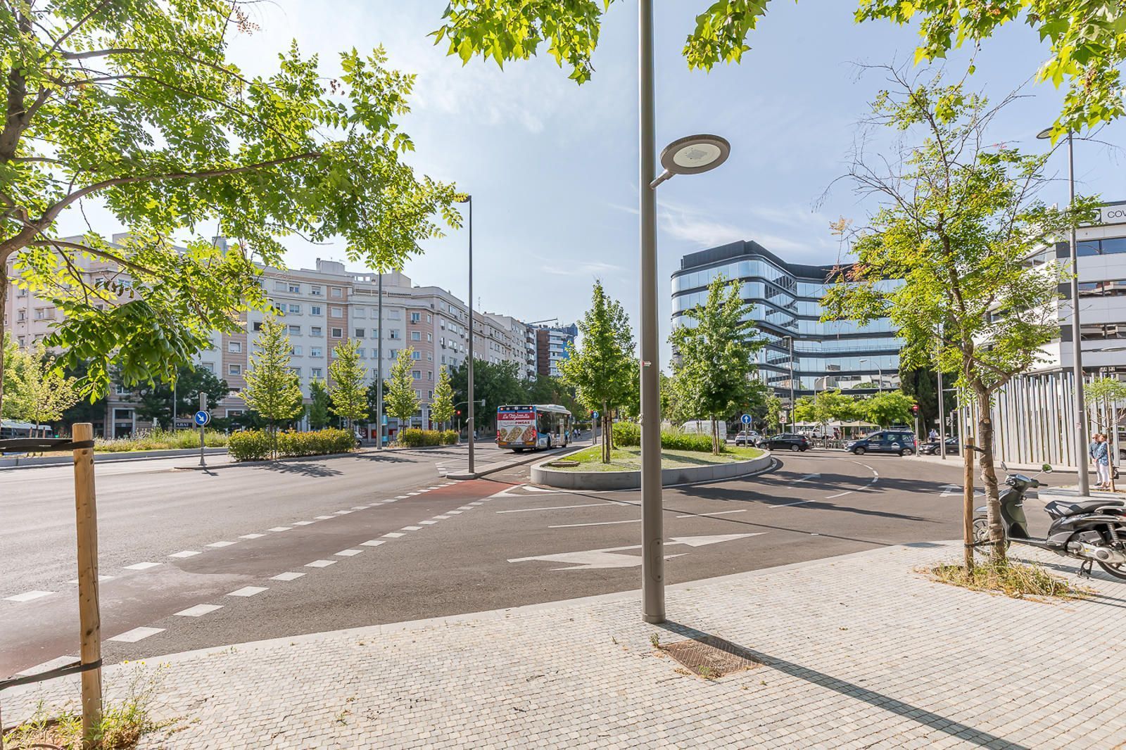 Exterior view of Flat for sale in  Madrid Capital  with Air Conditioner and Terrace