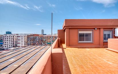Terrace of Flat for sale in  Valencia Capital  with Air Conditioner, Oven and Washing machine
