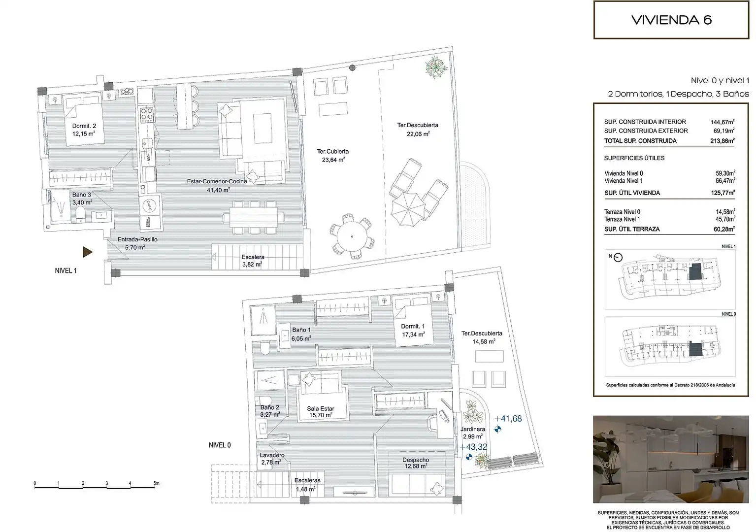 Apartament amb ascensor en venda a Torrequebrada, imagen 17