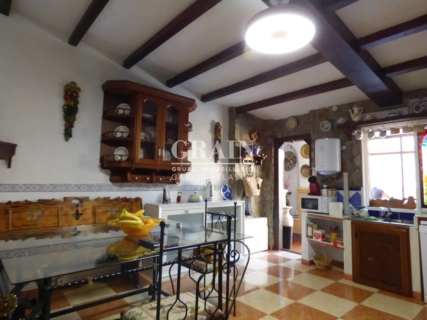 Kitchen of Houses for sale in Albacete  with Air Conditioner, Heating and Private garden