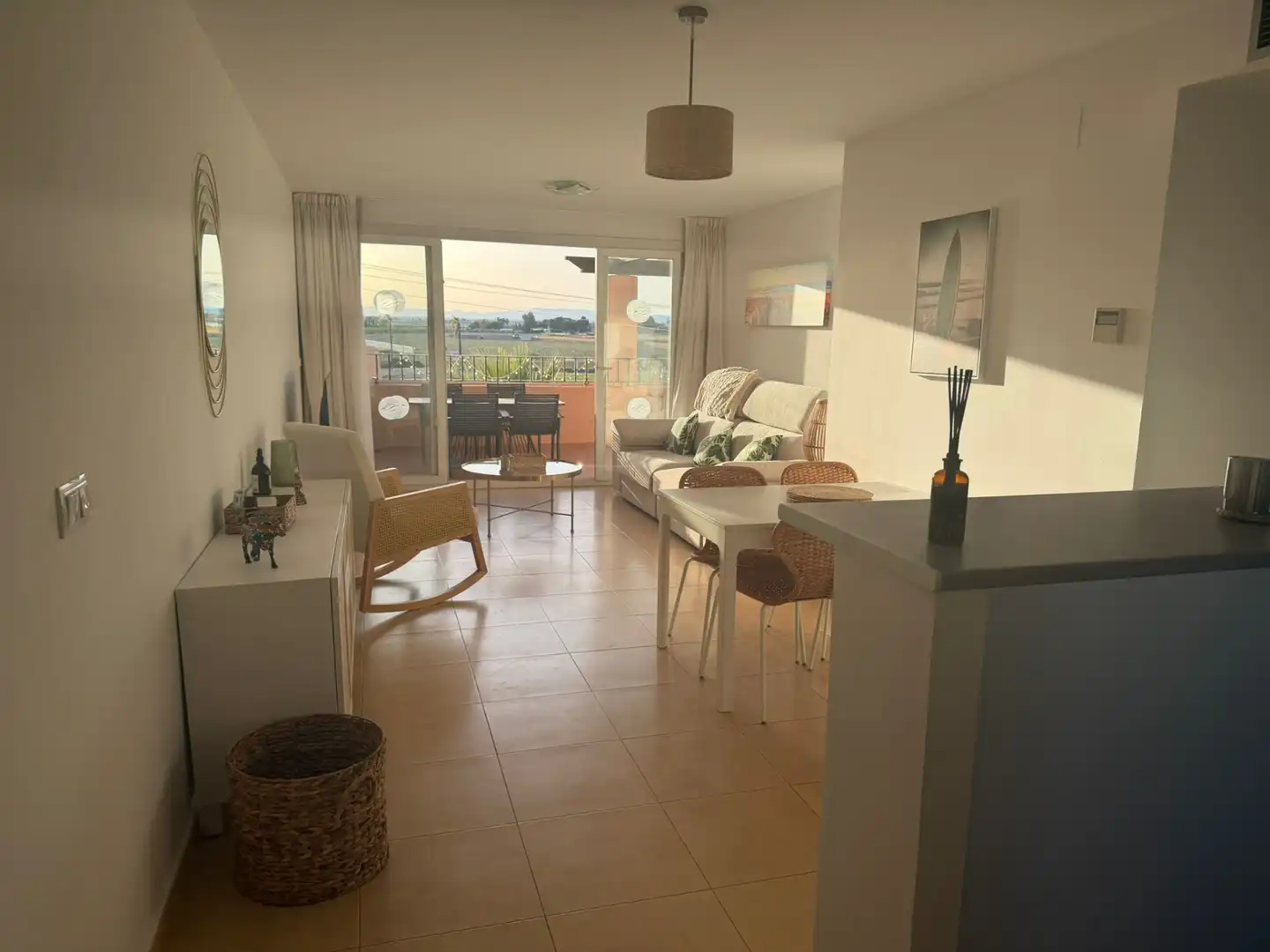 Sala de estar de Ático en venta en Torre-Pacheco con Aire acondicionado, Calefacción y Terraza