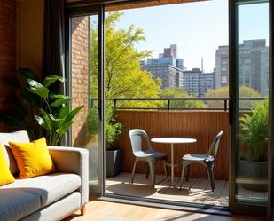 Terrace of Flat for sale in  Barcelona Capital  with Air Conditioner, Heating and Parquet flooring