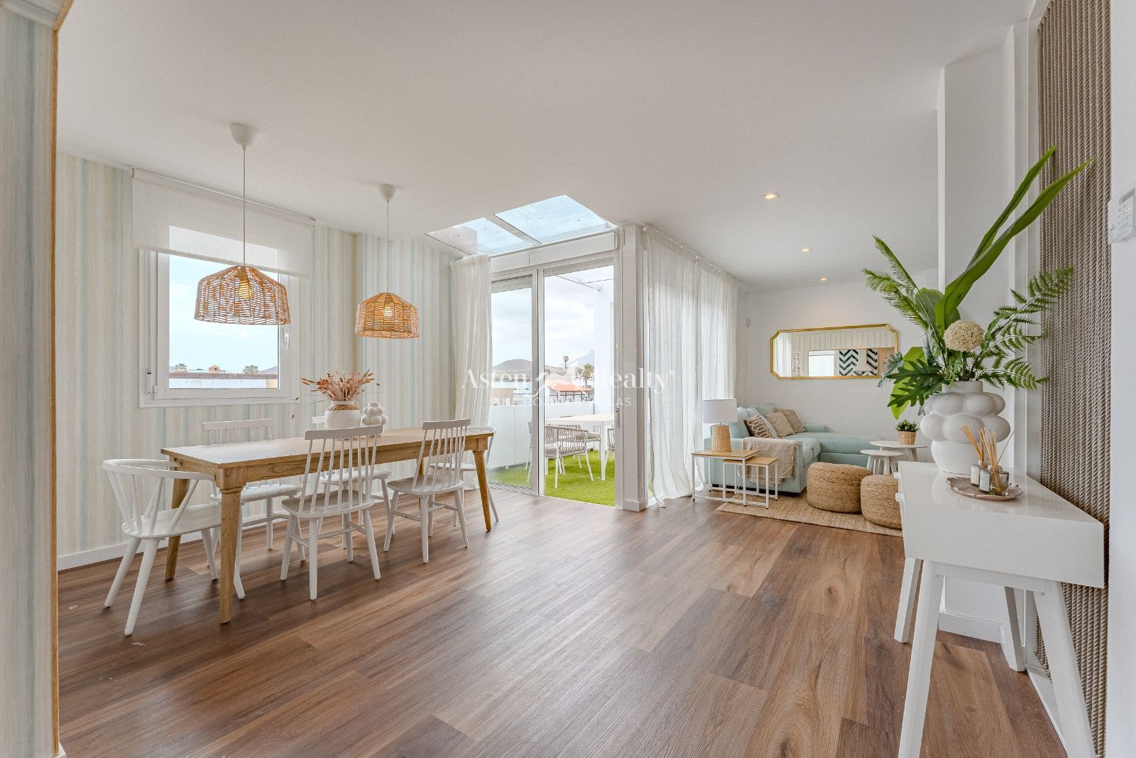 Dining room of Attic for sale in San Miguel de Abona  with Air Conditioner, Terrace and Swimming Pool