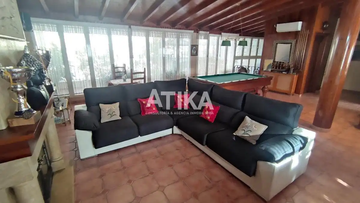 Sala d'estar de Casa adosada en venda en Albaida amb Aire condicionat, Calefacció i Terrassa