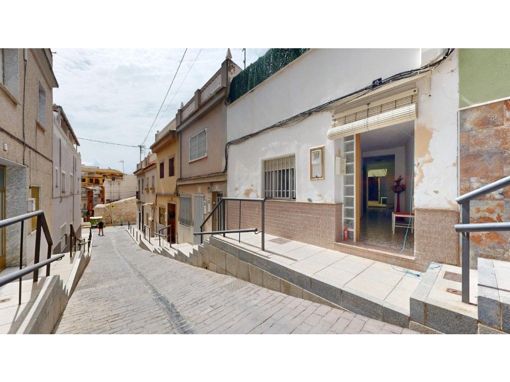 Exterior view of Single-family semi-detached for sale in Cullera  with Terrace, Storage room and Furnished
