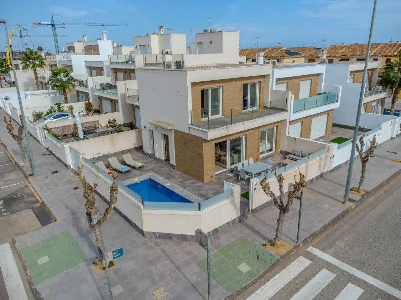 Chalet con piscina en venta en Pilar de la Horadada ciudad, imagen 24