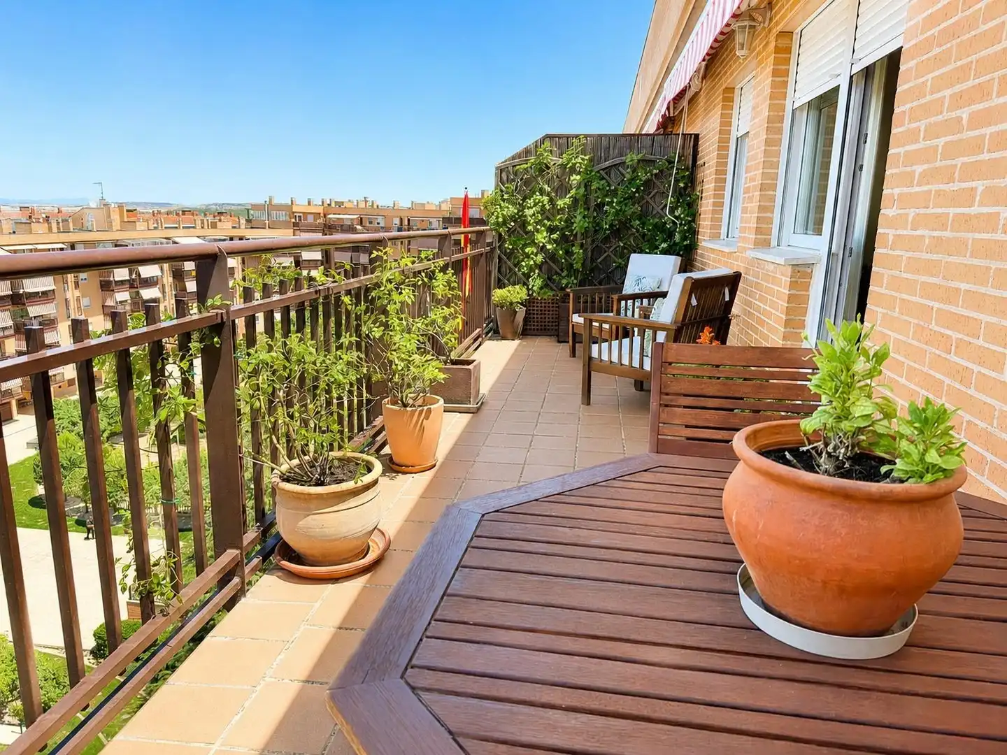 Terraza de Ático en venta en Arganda del Rey con Aire acondicionado, Calefacción y Parquet