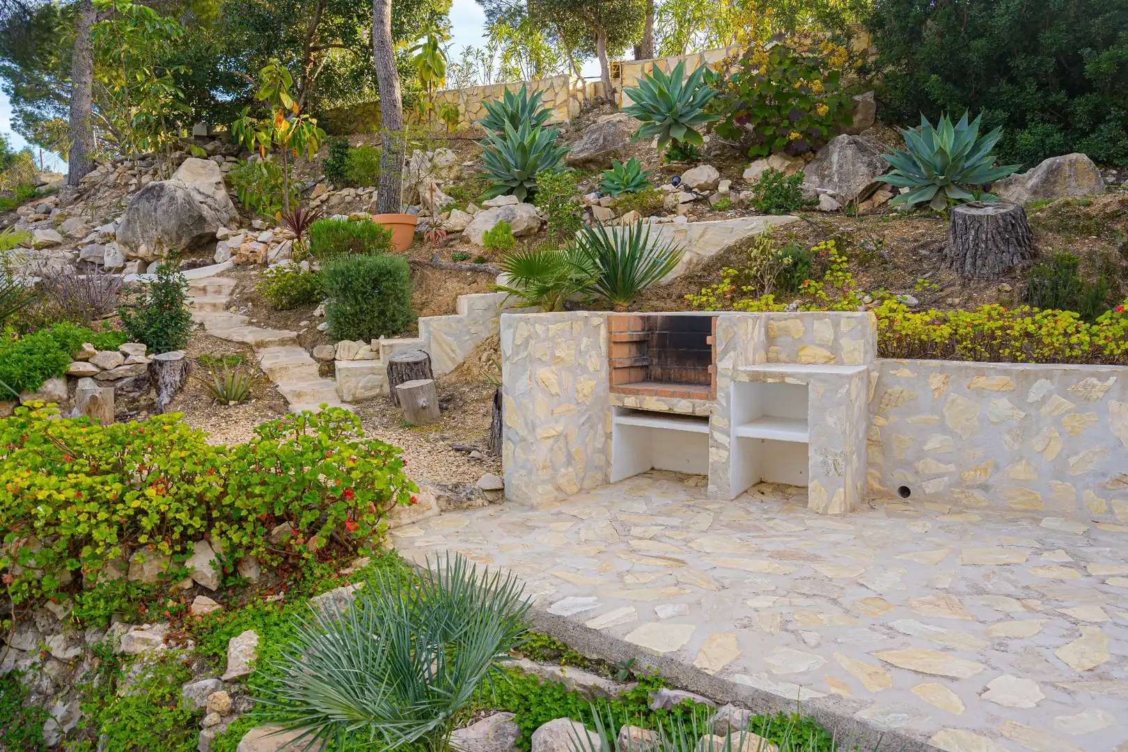 Terrace of Houses for rent in Altea  with Air Conditioner, Heating and Private garden