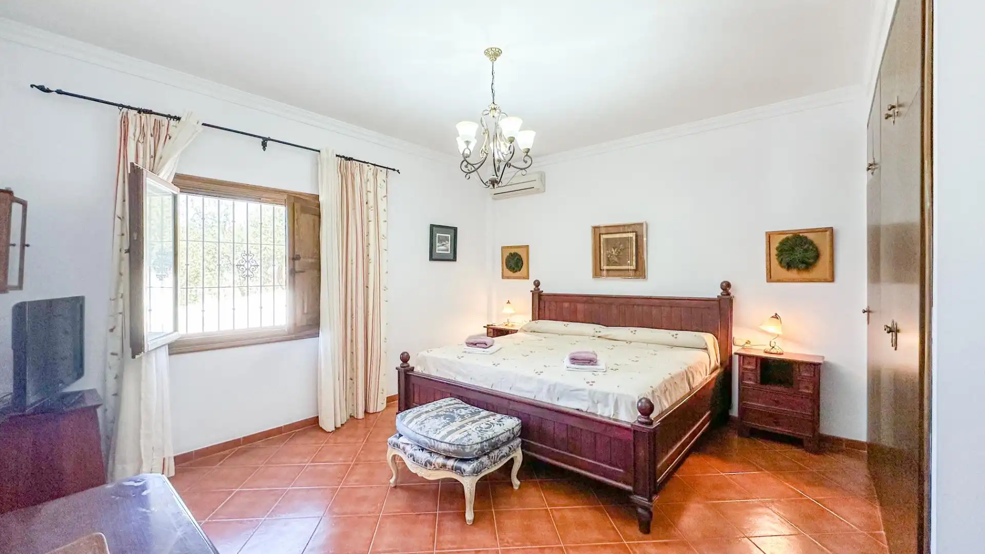 Bedroom of Houses for sale in Almogía  with Air Conditioner, Private garden and Terrace