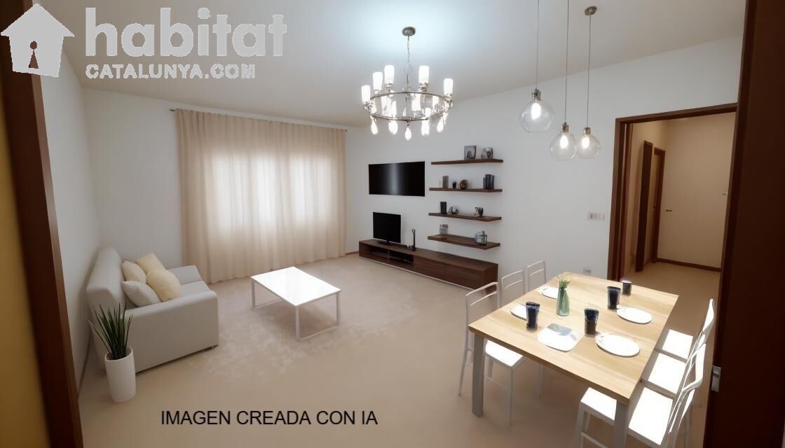 Sala d'estar de Pis en venda en Esparreguera amb Calefacció