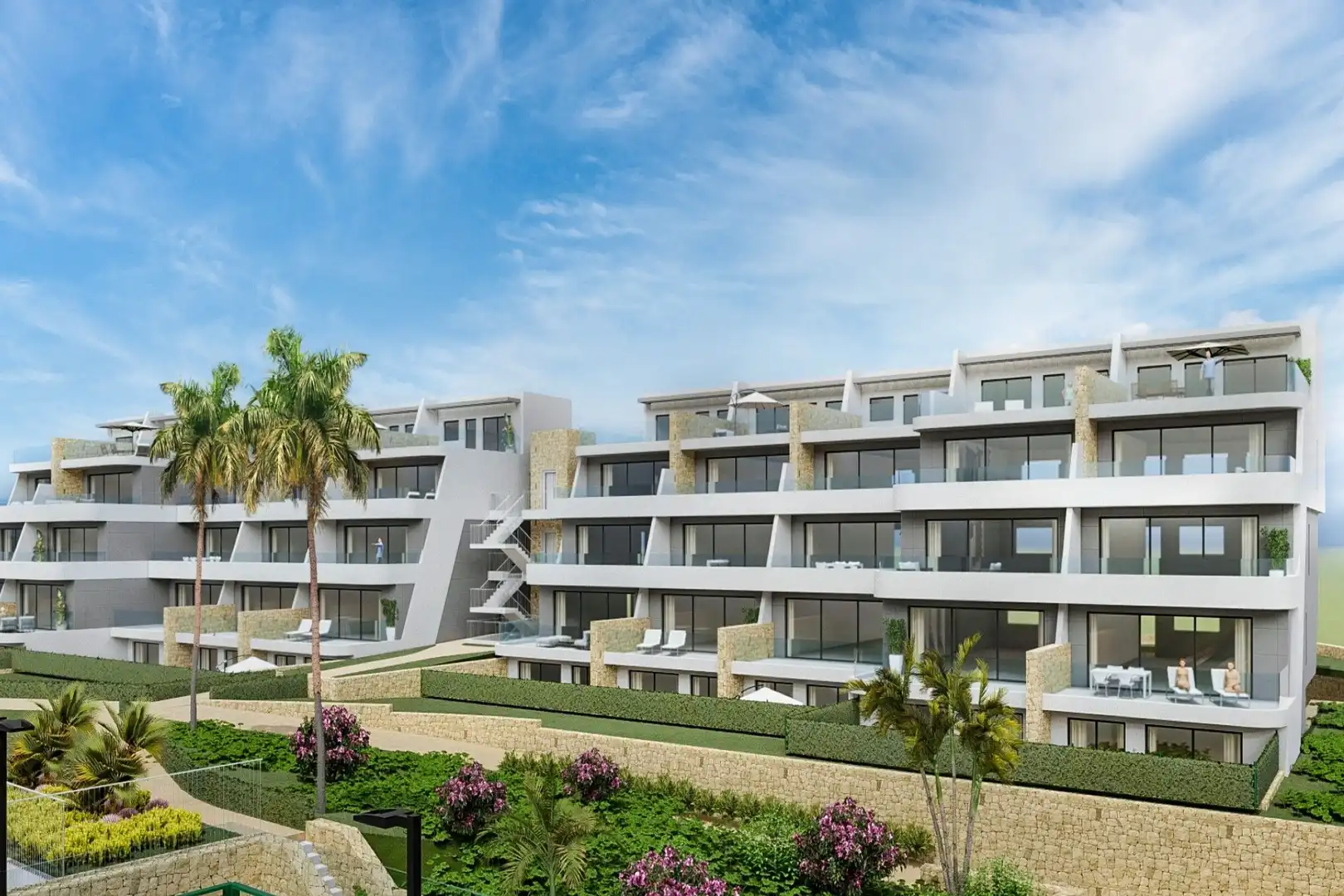 Apartament amb piscina en venda a Balcón de Finestrat - Terra Marina, imagen 4