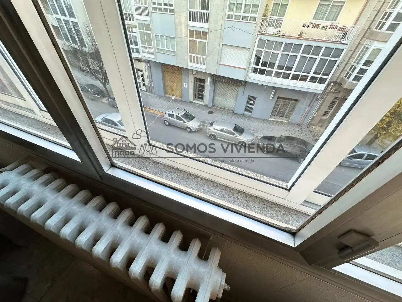 Exterior view of Flat for sale in Ourense Capital   with Heating, Storage room and Furnished