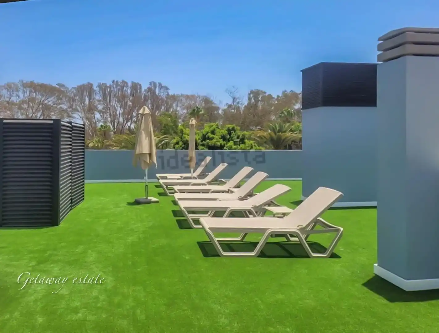 Terrace of Apartments for sale in Mogán  with Air Conditioner and Furnished