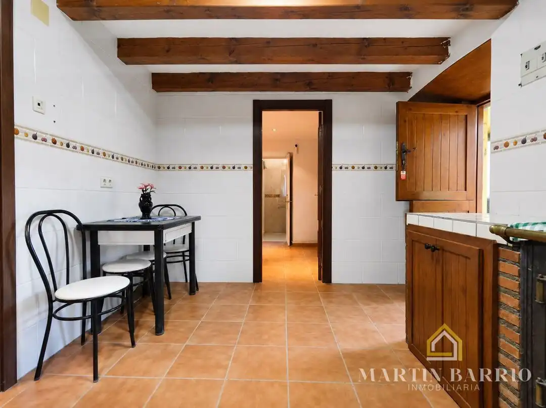Cuina de Casa o xalet en venda en Galdames amb Jardí privat, Terrassa i Traster