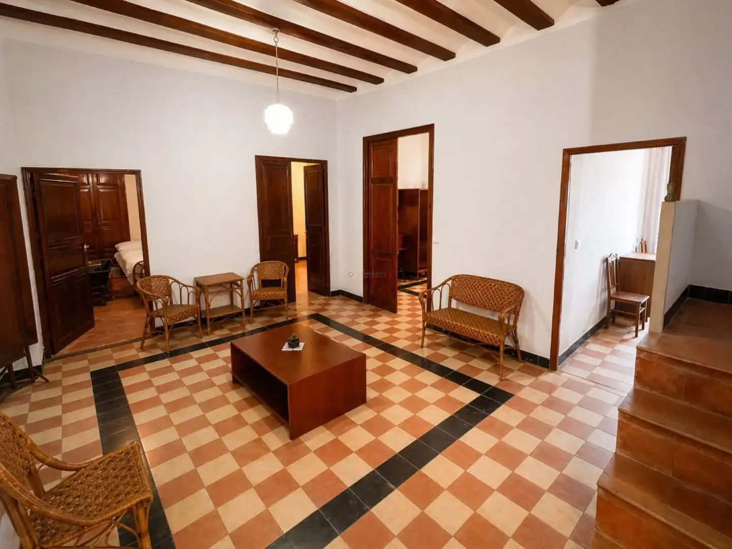 Sala d'estar de Casa adosada en venda en Aielo de Malferit amb Calefacció, Terrassa i Traster