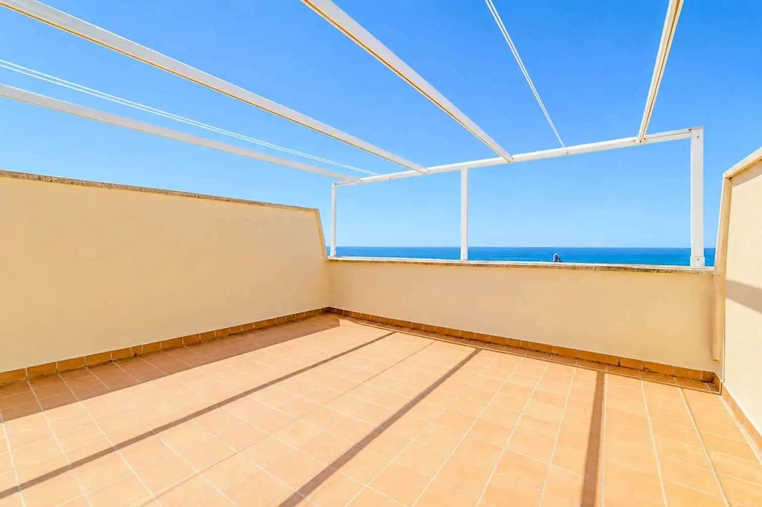 Terrace of Flat for sale in Sitges  with Air Conditioner, Heating and Parquet flooring