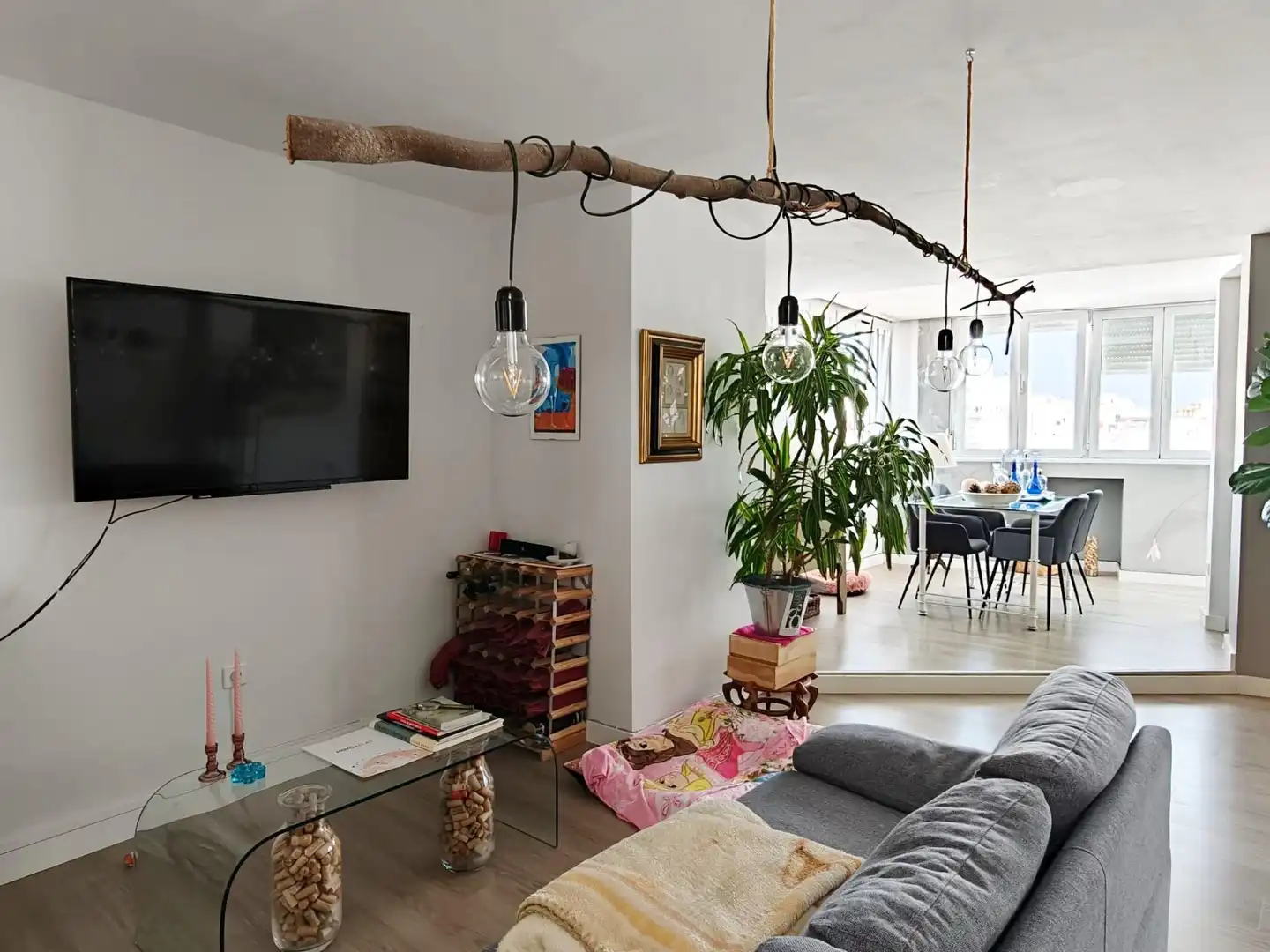 Sala d'estar de Àtic en venda en San Fernando amb Aire condicionat, Calefacció i Terrassa