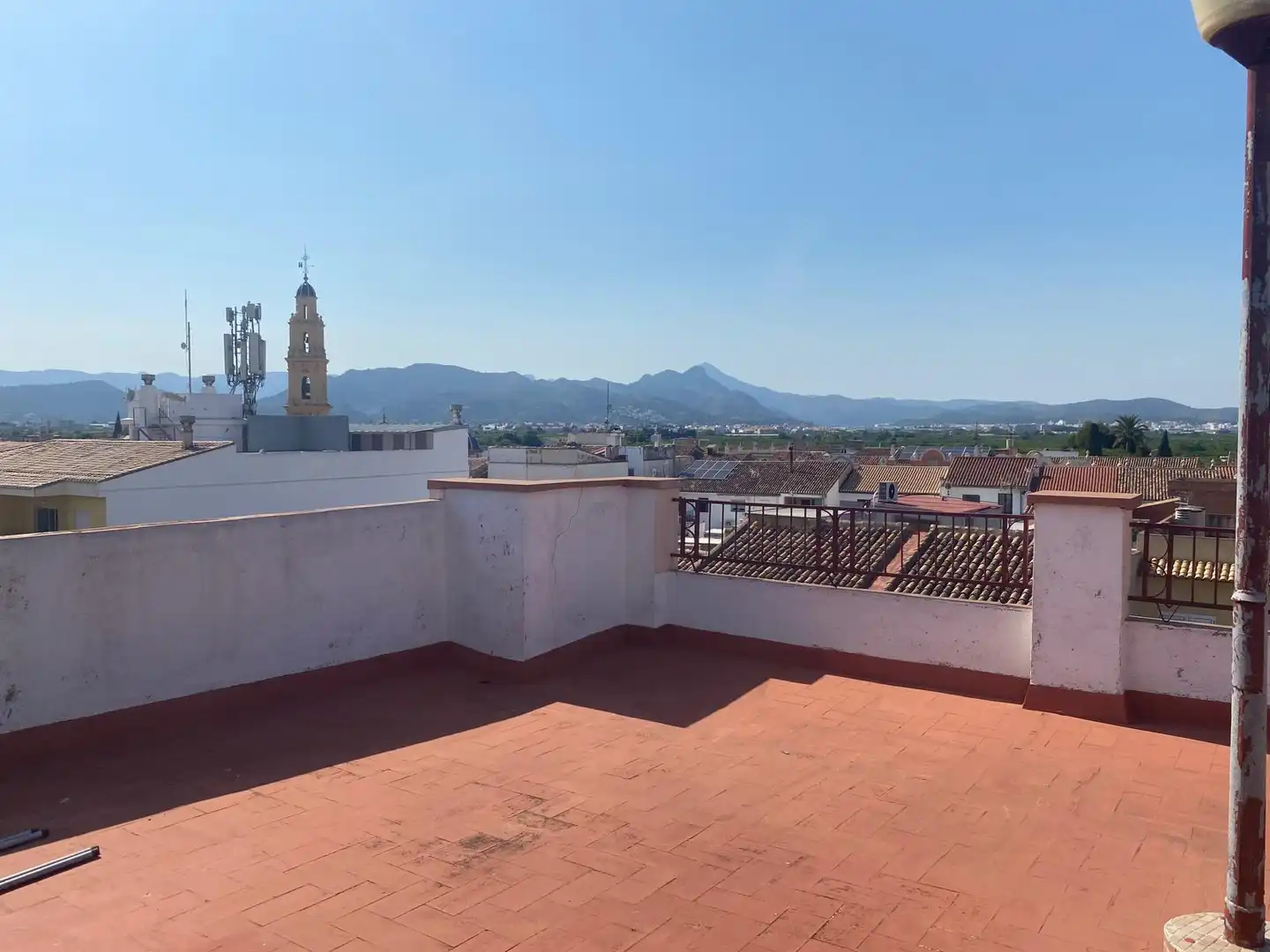 Terrasse von Wohnung zum Verkauf in Rafelcofer mit Klimaanlage, Terrasse und Abstellraum