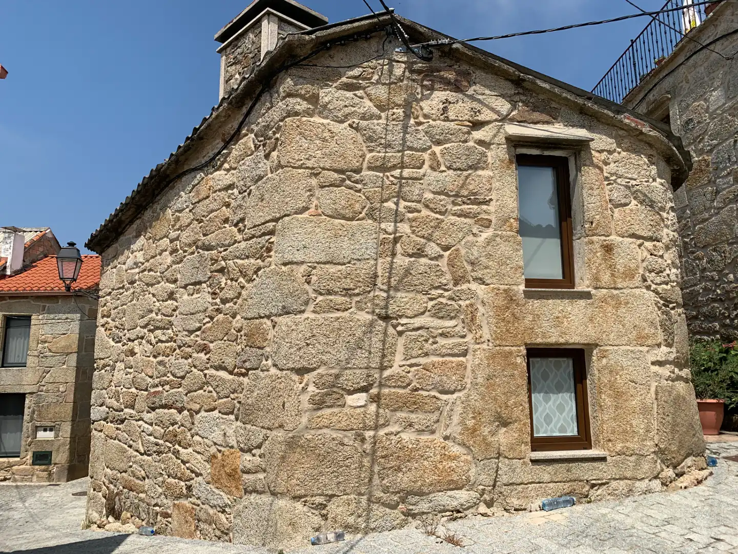Vista exterior de Finca rústica en venda en Muros amb Calefacció i Moblat