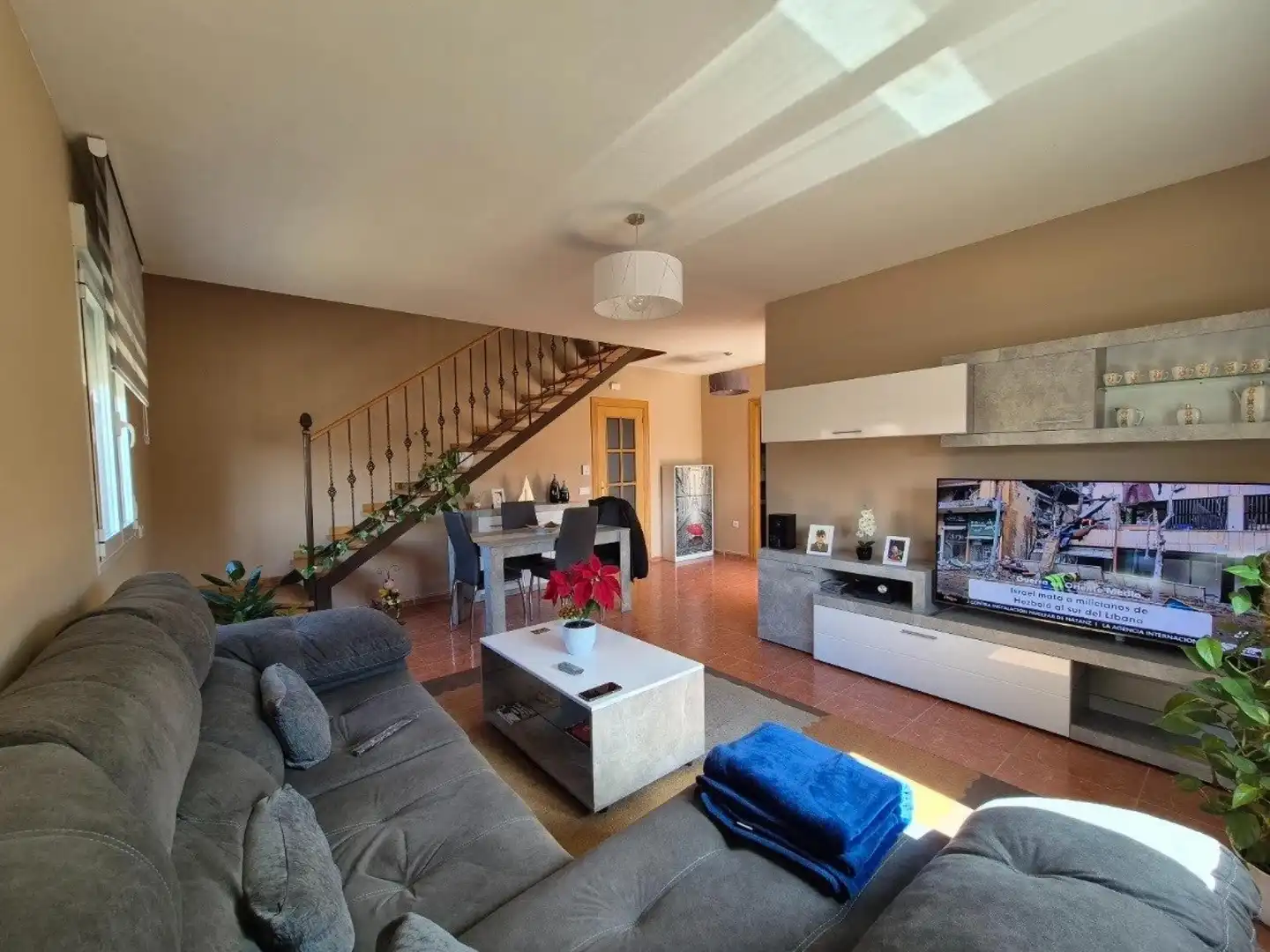 Sala de estar de Casa o chalet en venta en Villamañán con Calefacción