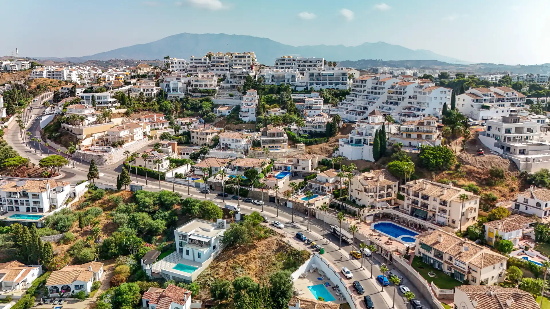 Vista exterior de Residencial en venda en Mijas