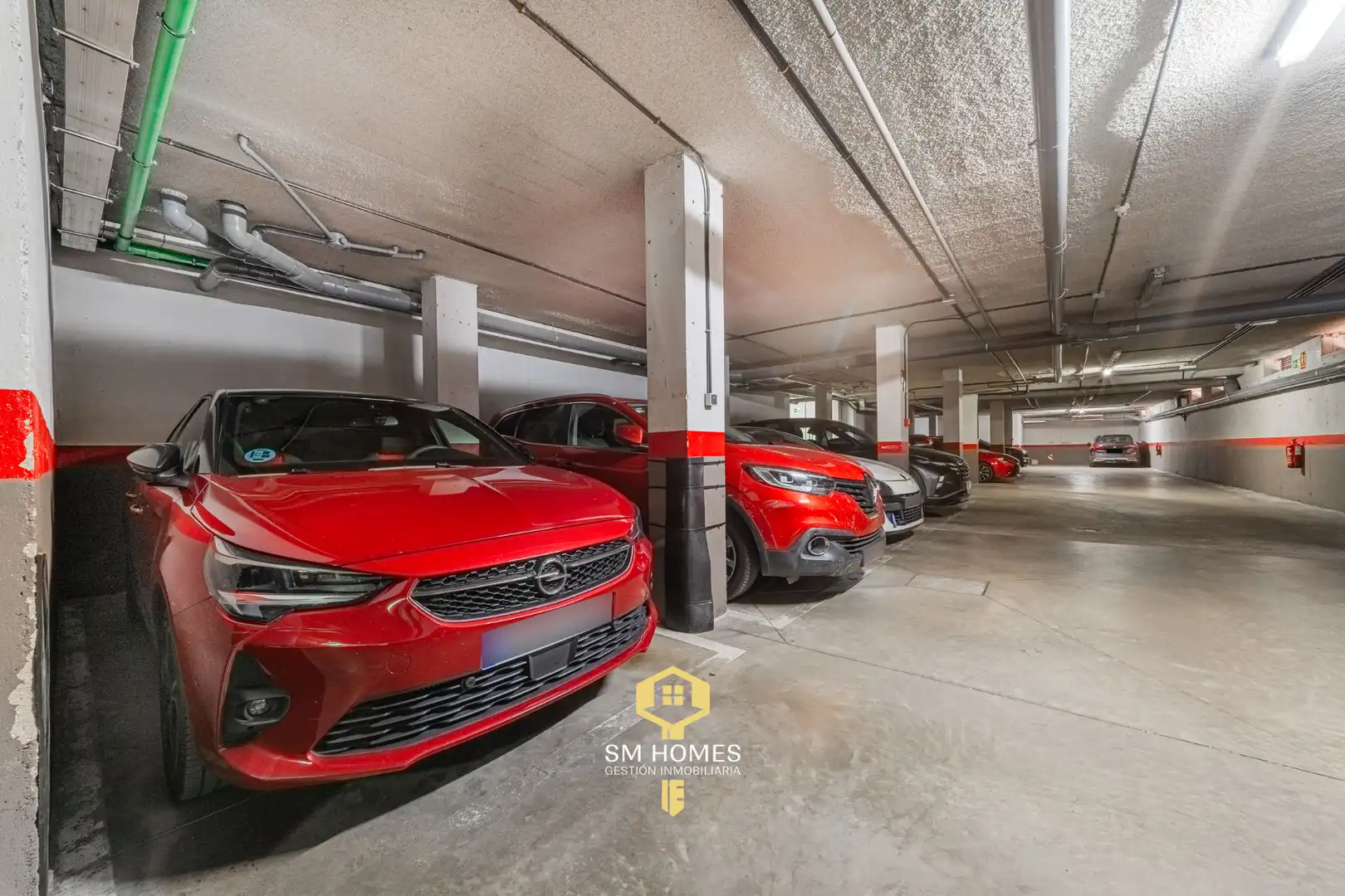 Parking of Flat for sale in Mejorada del Campo  with Air Conditioner, Heating and Storage room