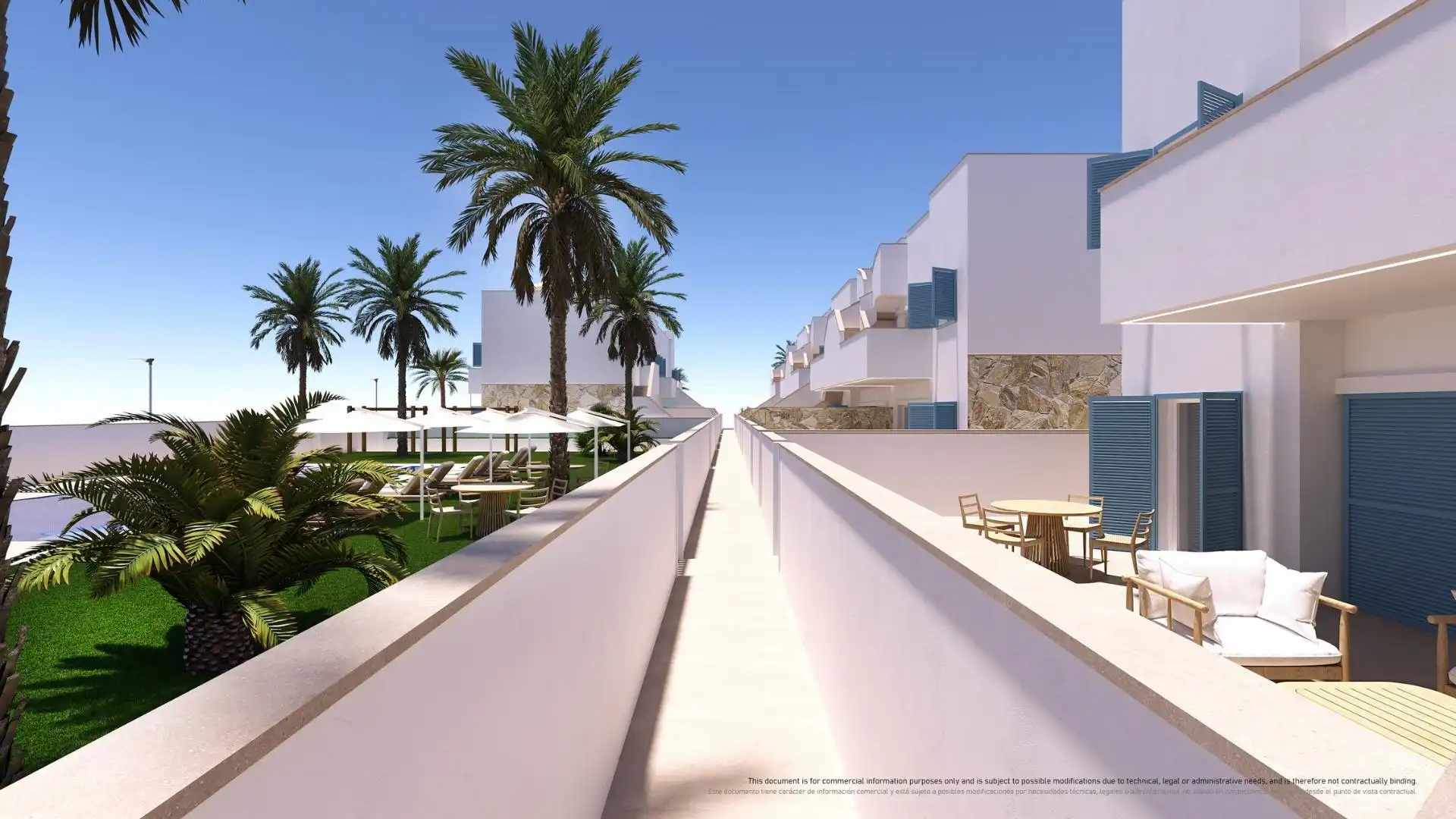 Terraza de Casa o chalet en venta en Pilar de la Horadada con Jardín privado, Terraza y Piscina comunitaria