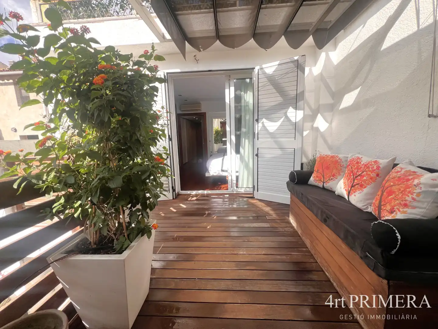 Terraza de Casa o chalet en venta en Granollers con Aire acondicionado, Calefacción y Parquet