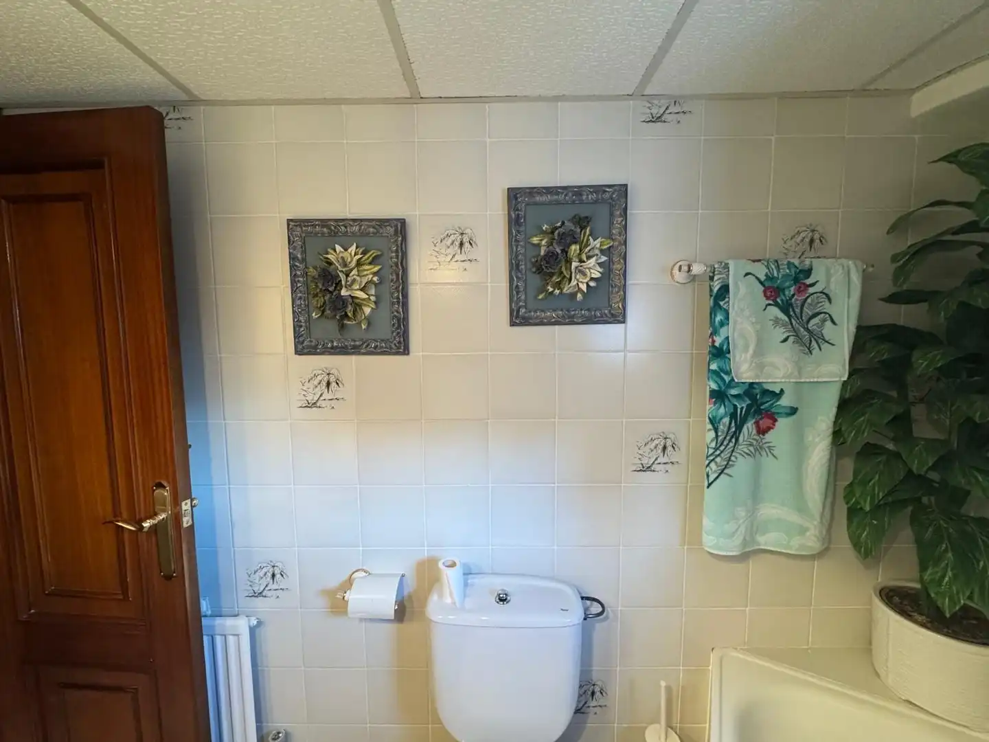 Badezimmer von Wohnung zum Verkauf in Illueca mit Klimaanlage, Heizung und Terrasse