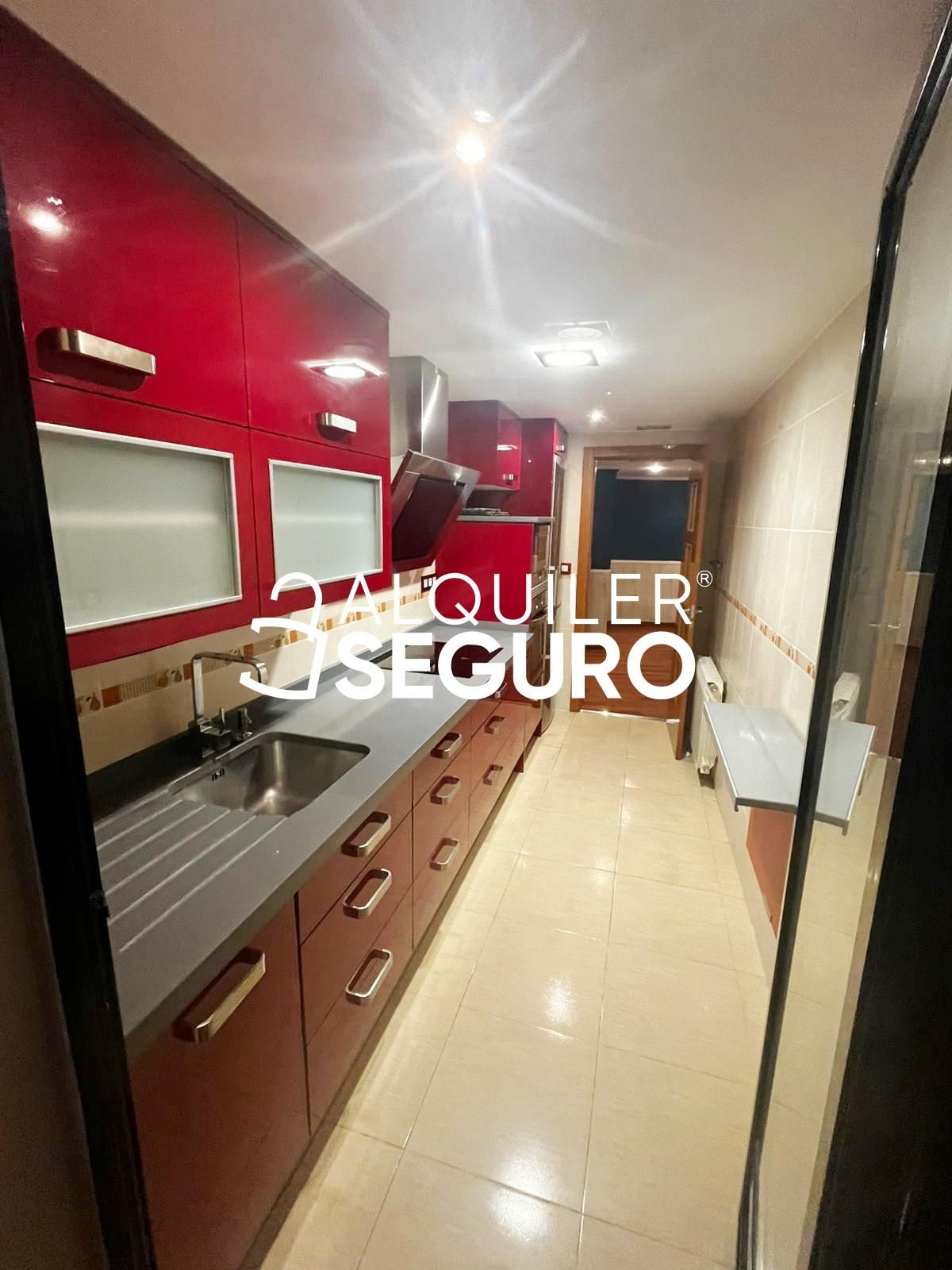 Cuina de Pis de lloguer en Talavera de la Reina amb Aire condicionat i Calefacció