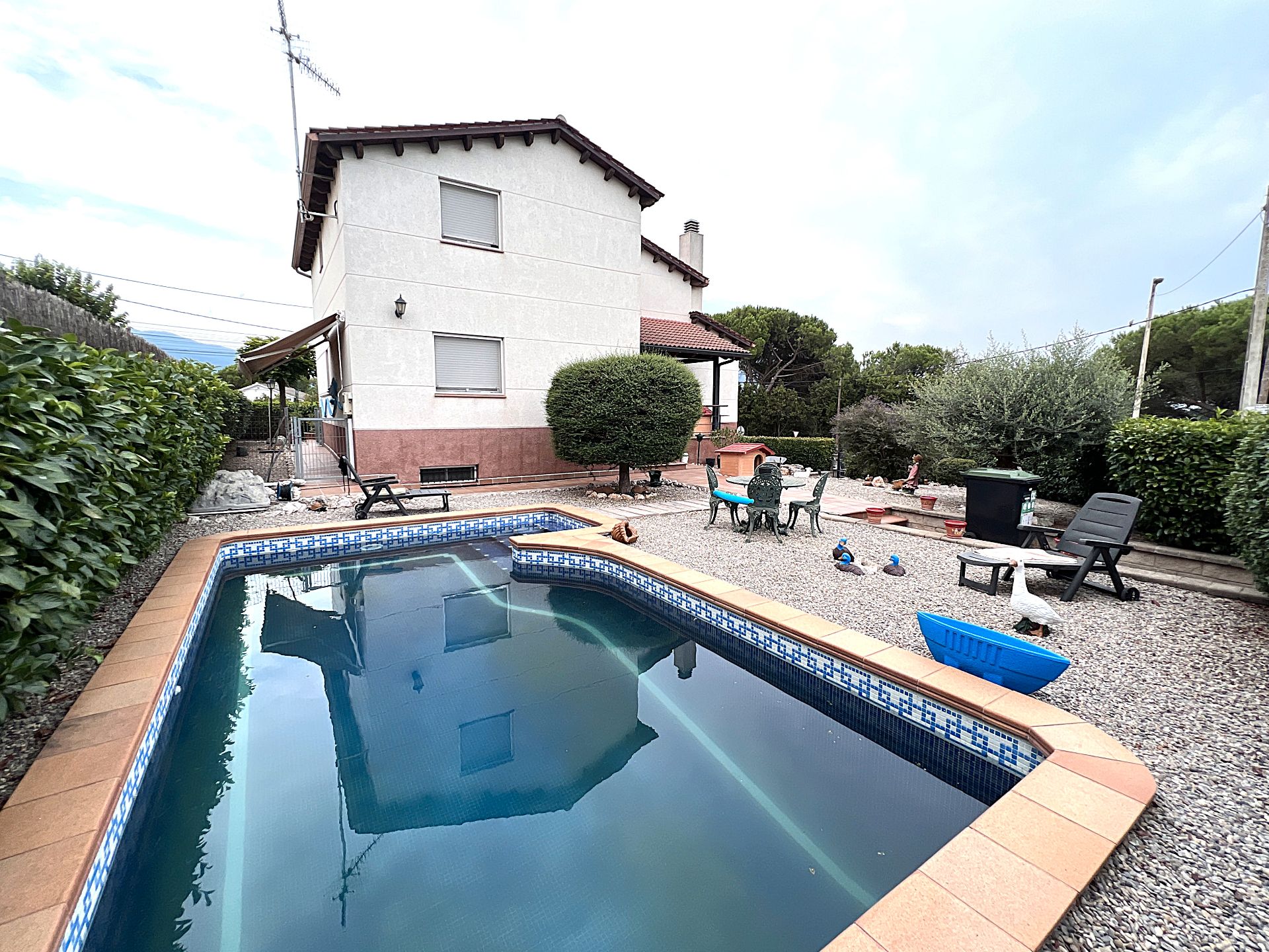 Piscina de Casa o xalet en venda en Sant Pere de Vilamajor amb Calefacció, Jardí privat i Terrassa