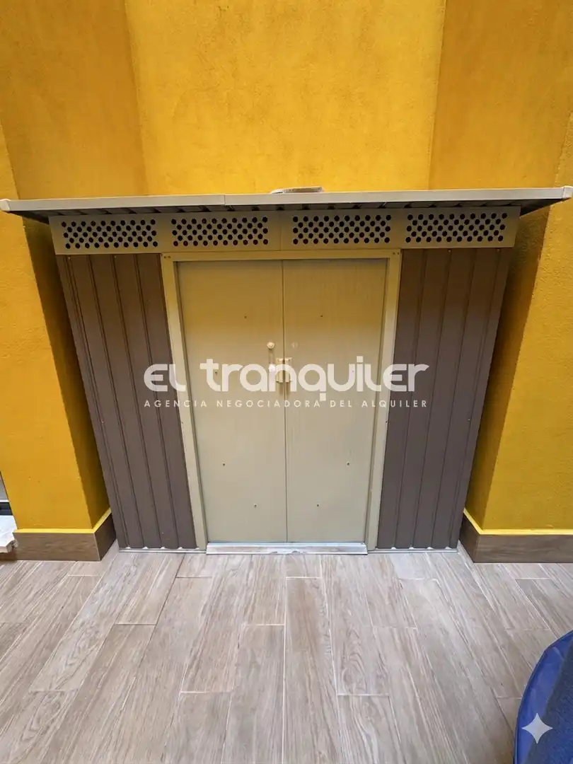 Garden of Flat for rent in Madrid  with Air Conditioner, Terrace and Storage room