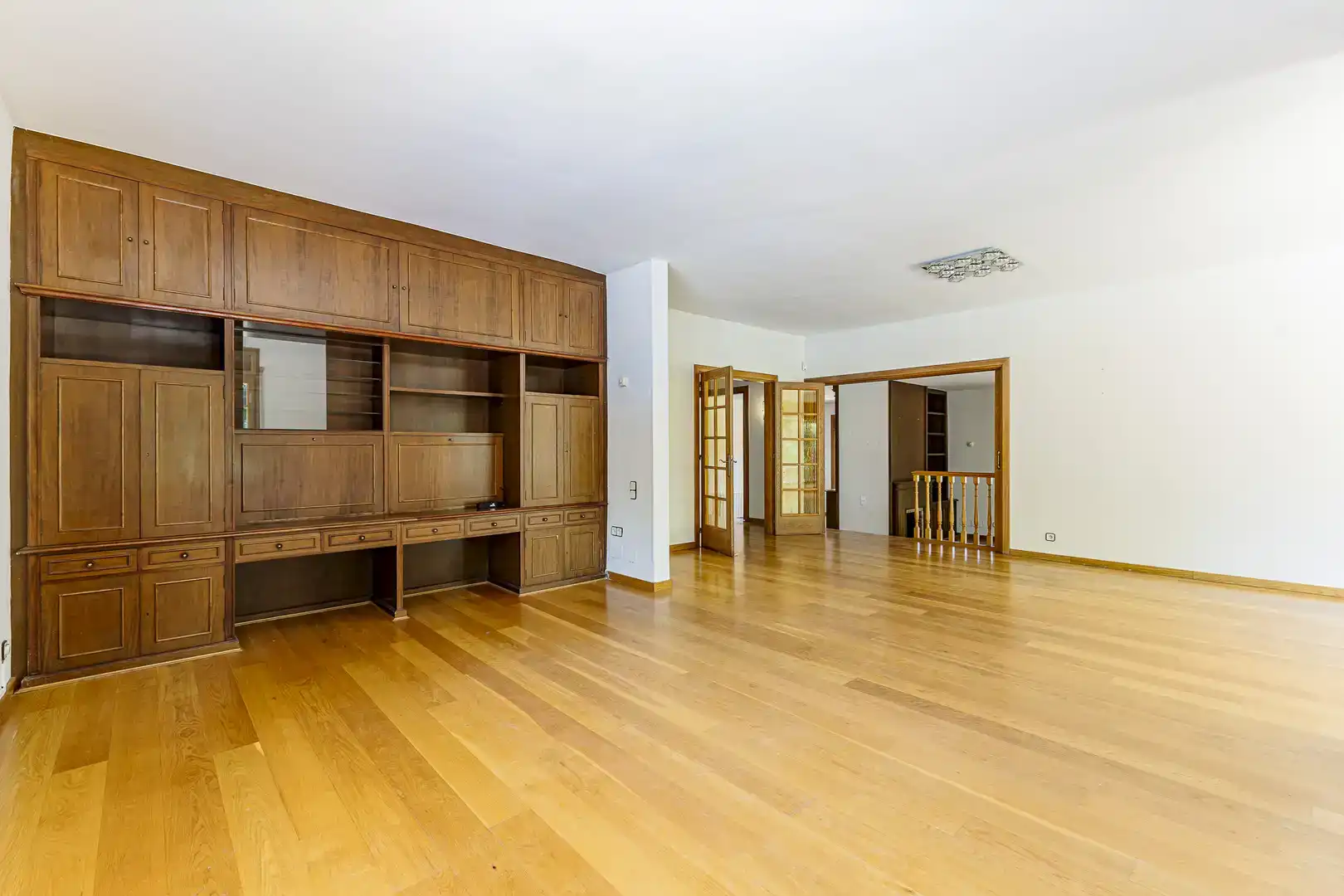 Sala de estar de Casa o chalet de alquiler en Sant Cugat del Vallès con Aire acondicionado, Jardín privado y Parquet