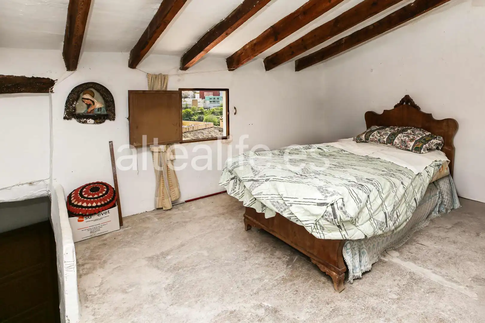 Habitación de Casa adosada en venta en Polop con Aire acondicionado, Trastero y Balcón