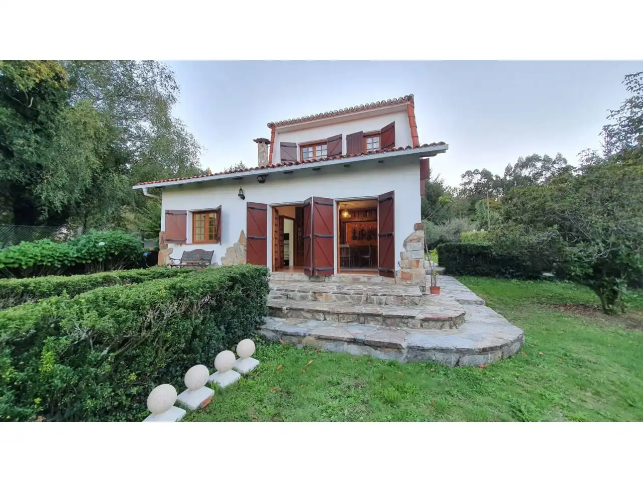 Jardín de Casa o chalet de alquiler en Teo con Calefacción, Jardín privado y Parquet
