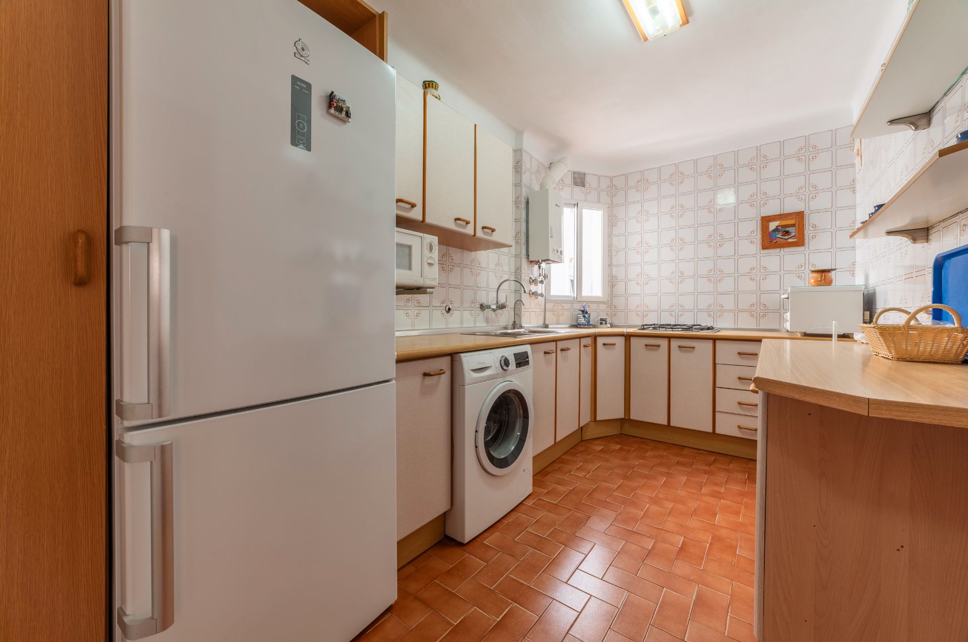 Kitchen of Flat for sale in Benalmádena  with Air Conditioner and Furnished