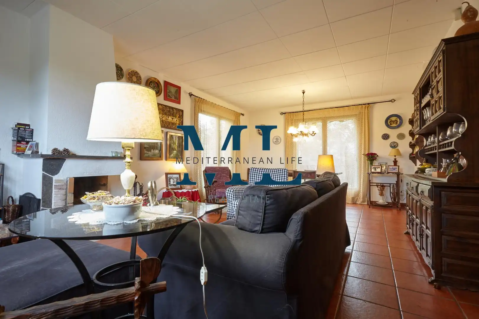 Living room of Houses for sale in Mas Alba