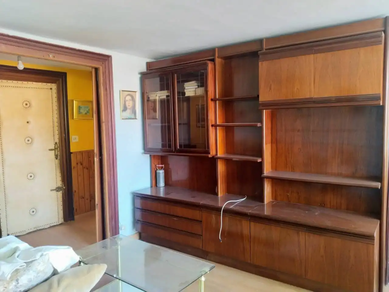 Wohnzimmer von Wohnung zum Verkauf in Merindad de Cuesta-Urria mit Heizung, Abstellraum und Möbliert