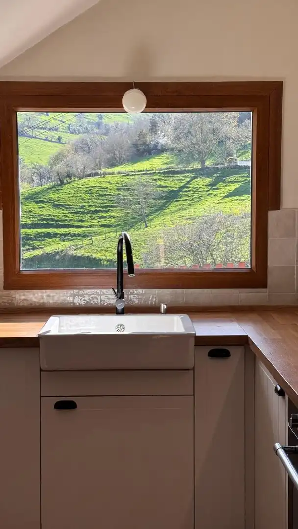 Kitchen of Houses for sale in Soba  with Heating, Parquet flooring and Terrace