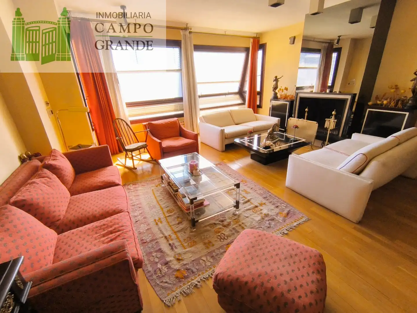 Wohnzimmer von Wohnung zum Verkauf in Palencia mit Klimaanlage, Heizung und Parkett