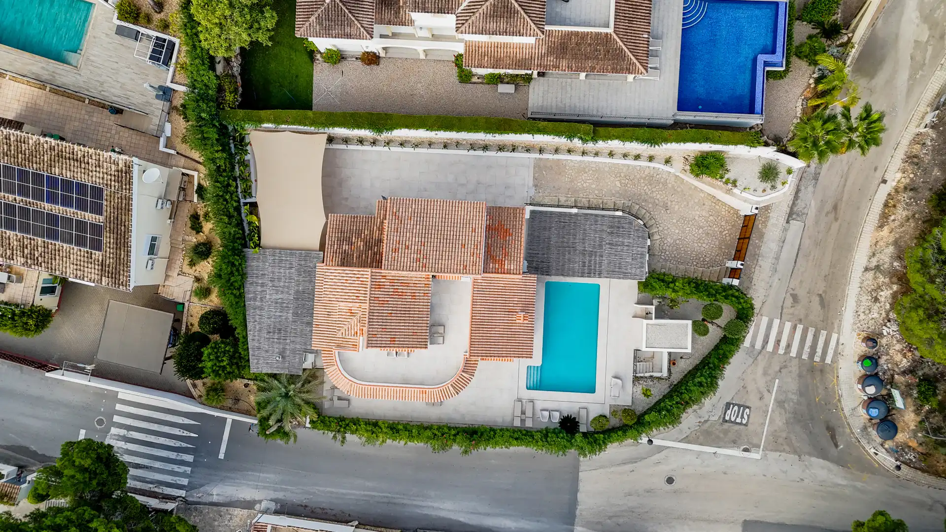 Vista exterior de Casa o xalet en venda en Moraira amb Alarma