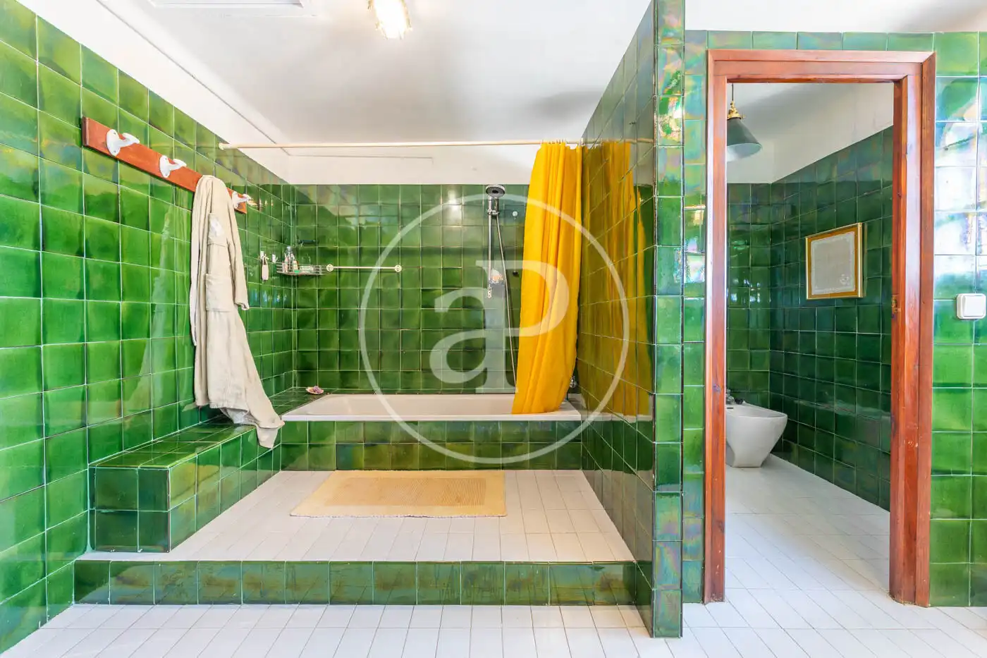 Baño de Casa o chalet en venta en Vilanova del Vallès con Calefacción, Jardín privado y Terraza