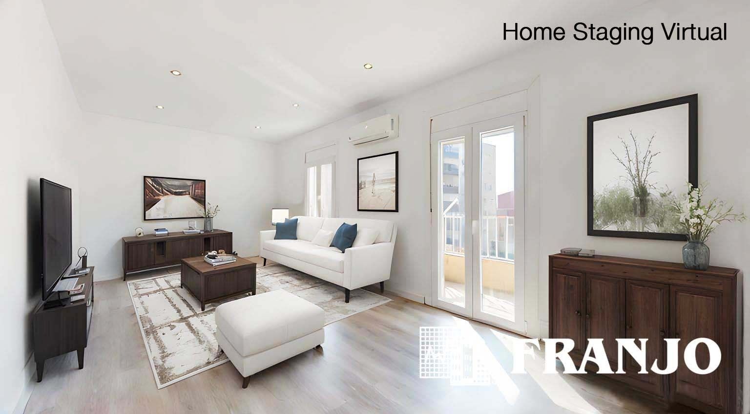 Living room of Flat for sale in Sabadell  with Air Conditioner