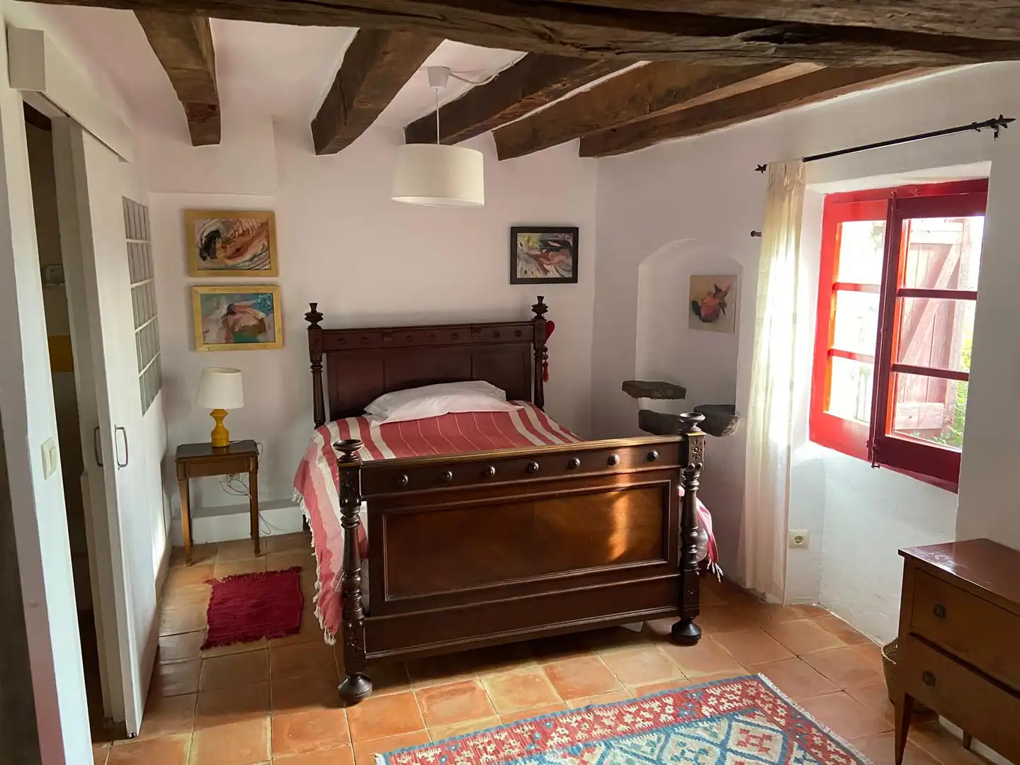 Dormitori de Finca rústica en venda en Maià de Montcal amb Aire condicionat, Calefacció i Jardí privat