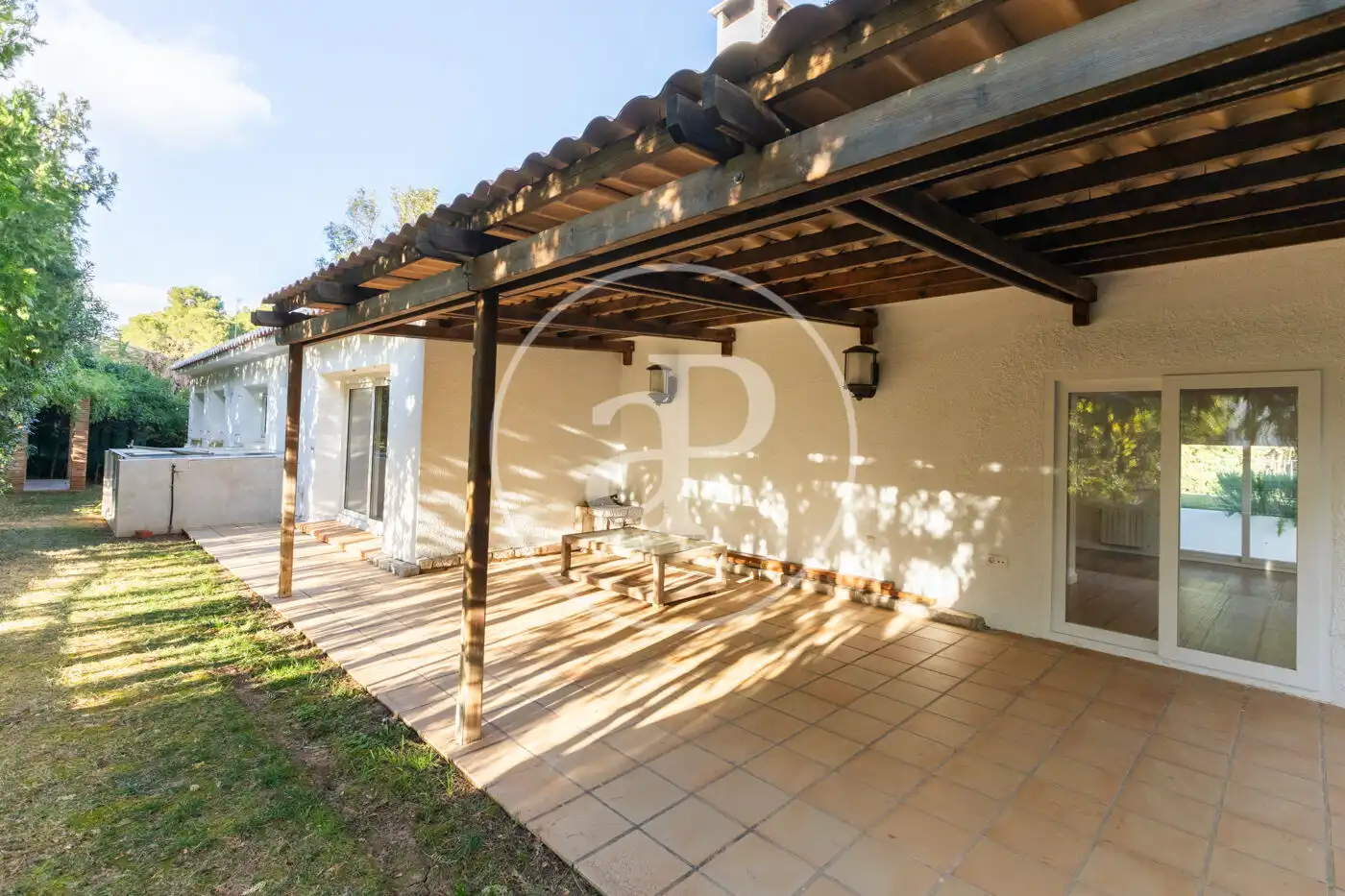 Terrassa de Casa o xalet en venda en Chiva amb Aire condicionat, Calefacció i Jardí privat